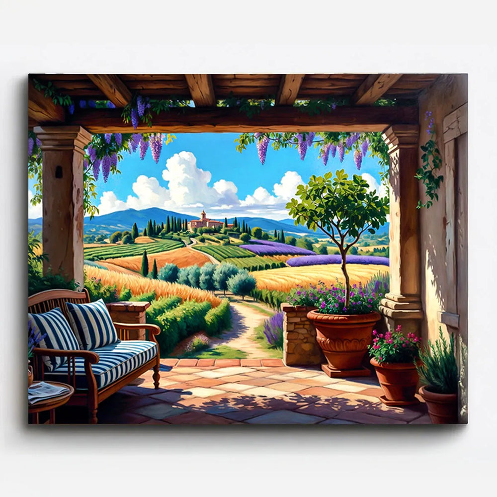 Peinture par numéros - Désir du Sud