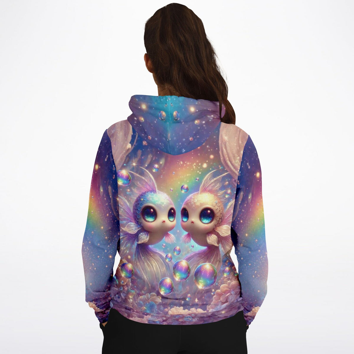 Dreamer Hoodie mit magischem Glitzerwelt Motiv, perfekt für Fans von Diamond Painting und Malen nach Zahlen Designs.