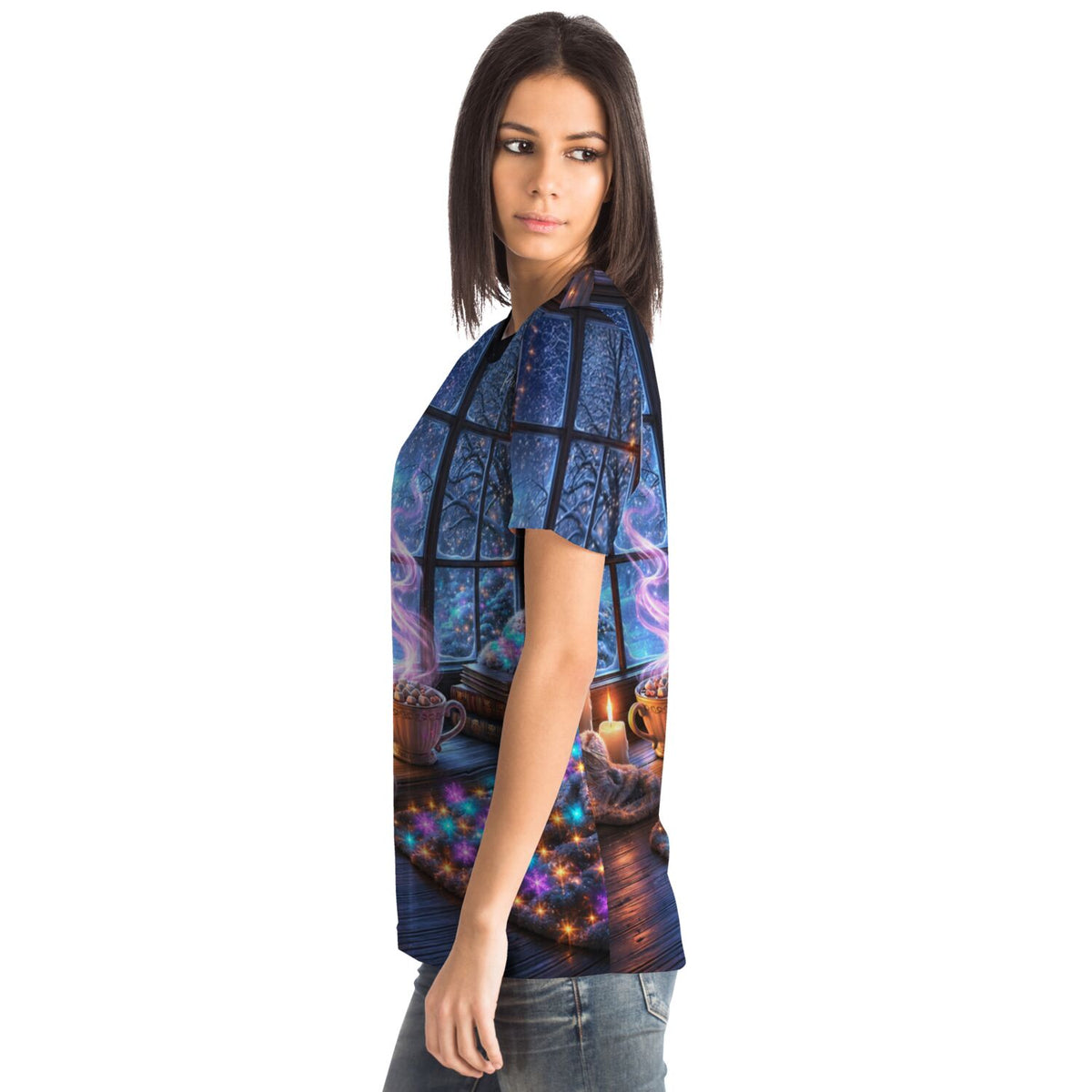 Dreamer T-Shirt mit Weihnachtszauber Motiv, ideal für Fans von Diamond Painting und kreativen Malen nach Zahlen Designs.