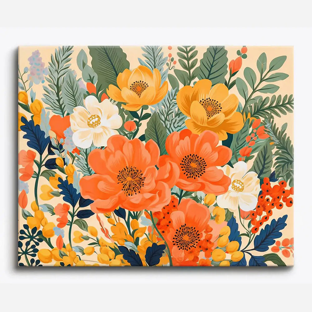 Peinture par numéros - Symphonie de couleurs