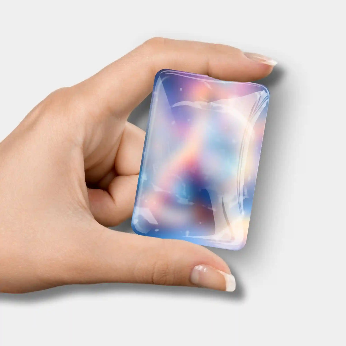 Magischer Glas-Cover Minder mit buntem Motiv für Diamond Painting Zubehör und Fixierung der Abdeckfolie