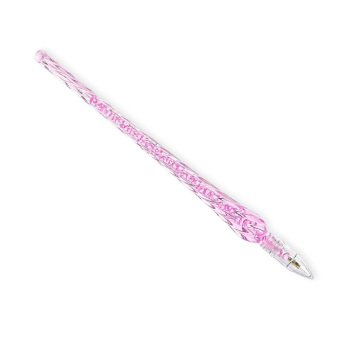 Rosa Diamond Painting Stift Twister mit Glitzer-Optik als professionelles Zubehör für 5D Diamanten Painting