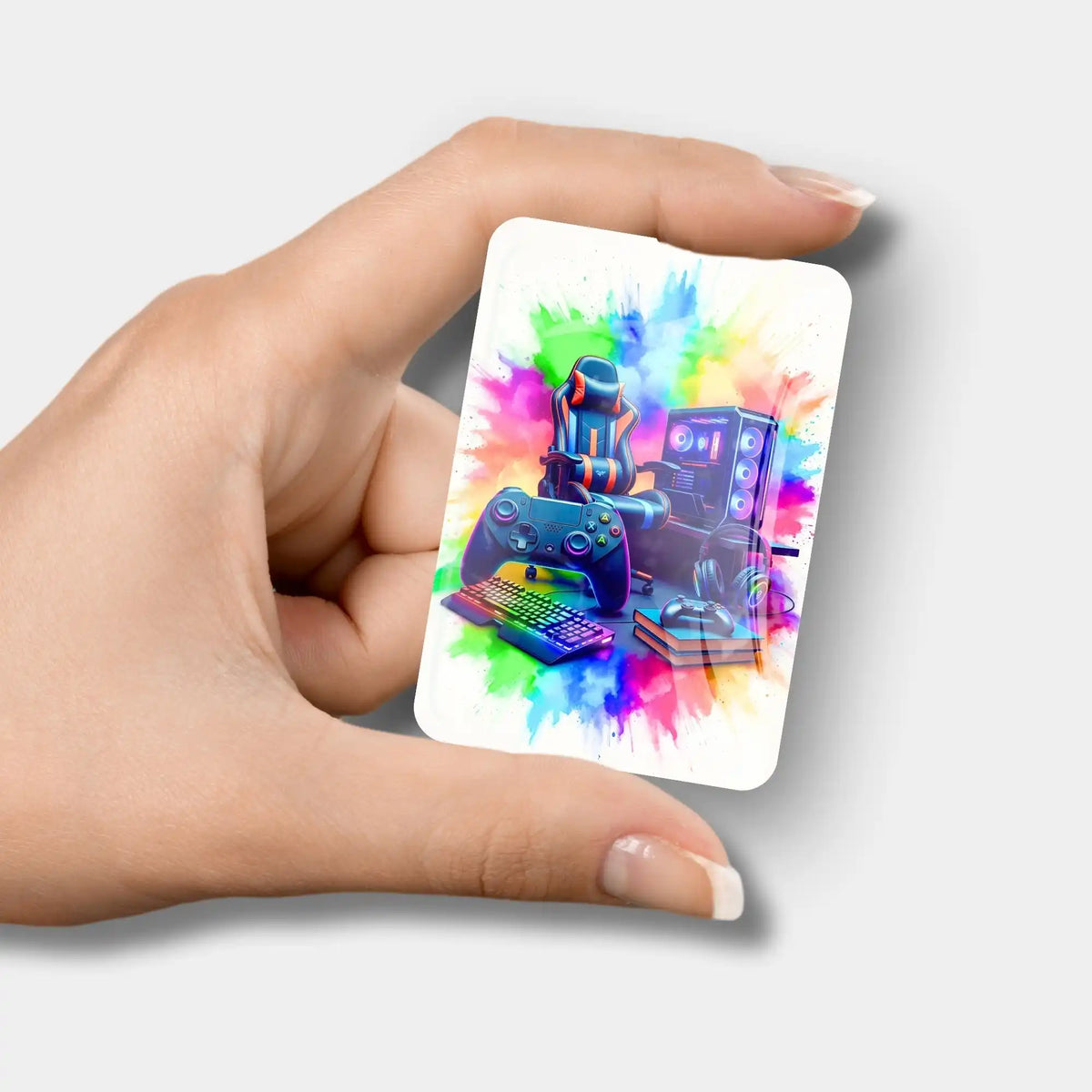 Gaming Zone Cover Minder aus Glas als magnetisches Zubehör für Diamond Painting und Bastelsets