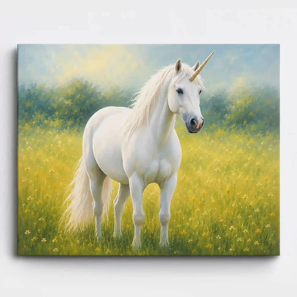 Peinture par numéros - La merveille blanche