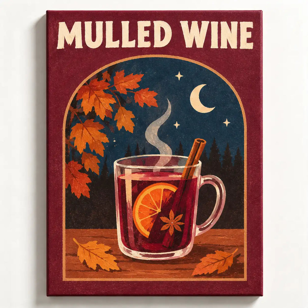 Malen nach Zahlen - Mulled Wine