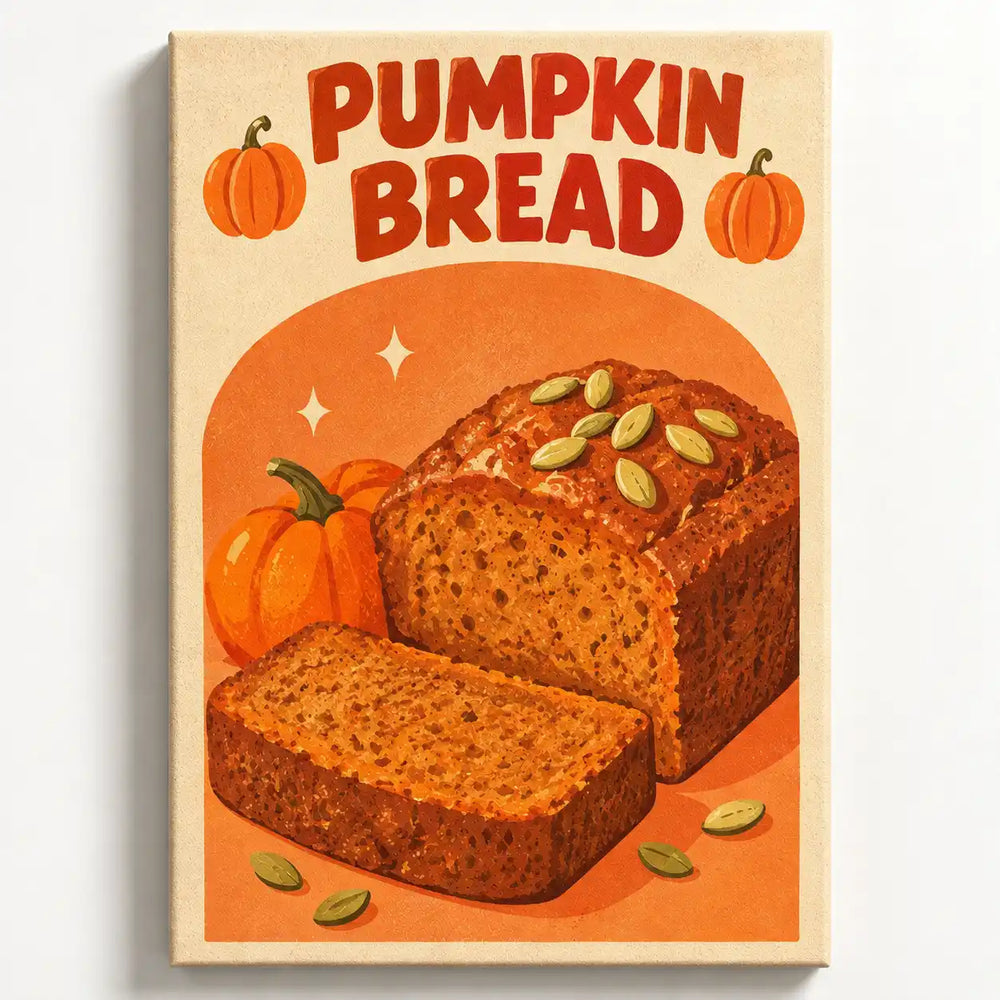 Malen nach Zahlen - Pumpkin Bread
