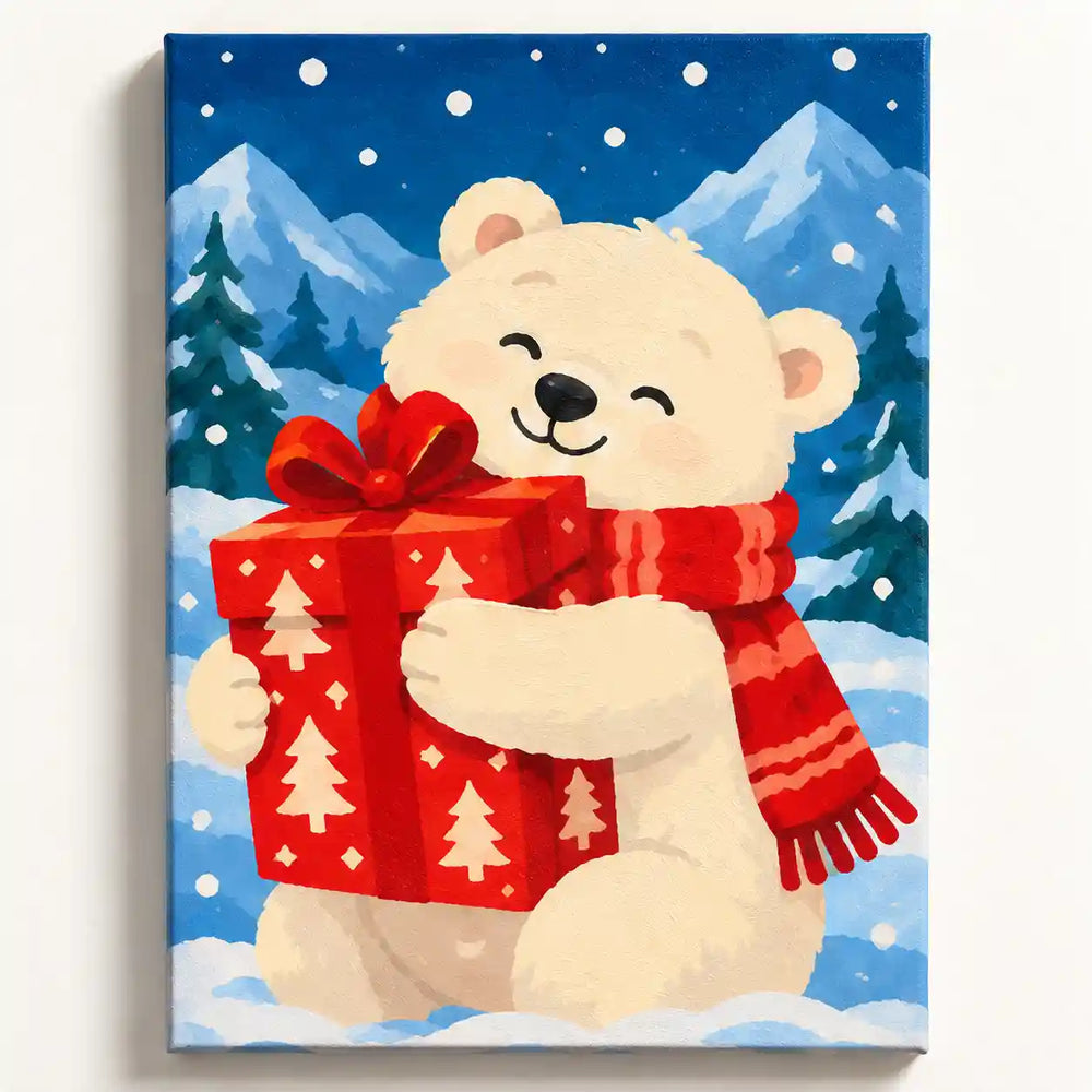 Malen nach Zahlen - Geschenk des Herzens