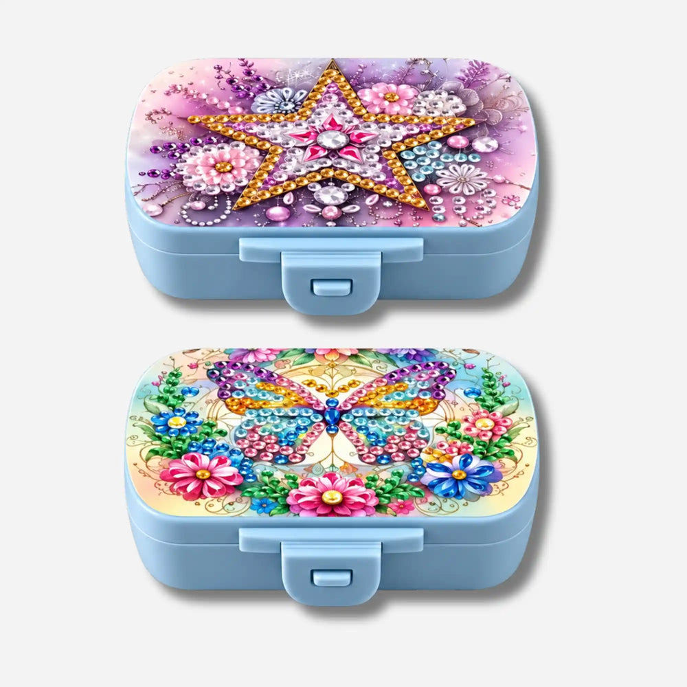 Diamond Painting Pillenboxen (2er Set)