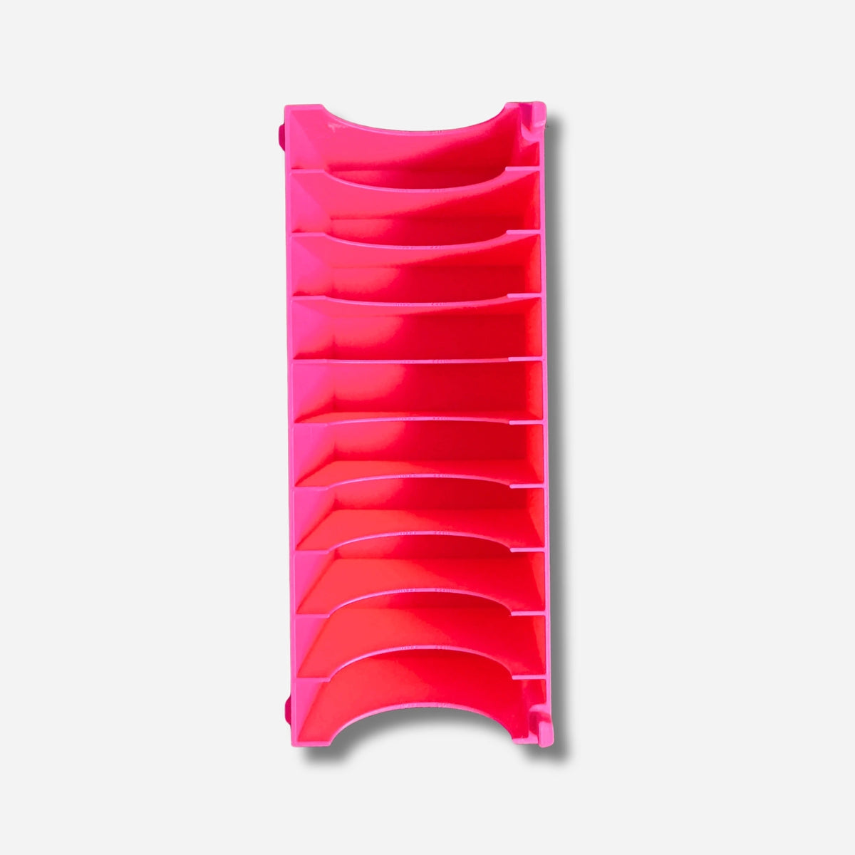 Pinke 3D-gedruckte Diamond Painting Aufbewahrung für Ziptüten als praktischer Organizer für den Basteltisch