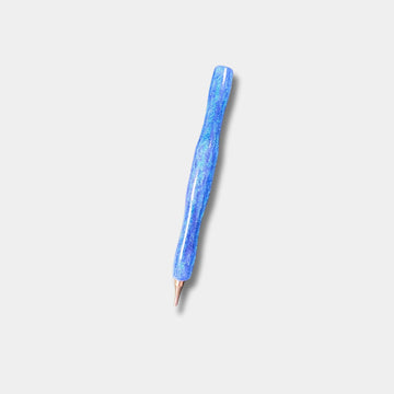 Blauer Diamond Painting Stift mit Glitzer-Design als ergonomisches Werkzeug für 5D Diamond Painting Sets