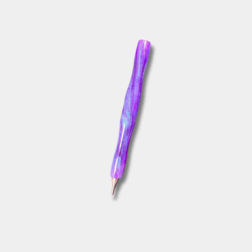 Lila Diamond Painting Schimmer Stift aus Harz als ergonomisches Werkzeug für funkelnde 5D Diamond Painting Kunstwerke