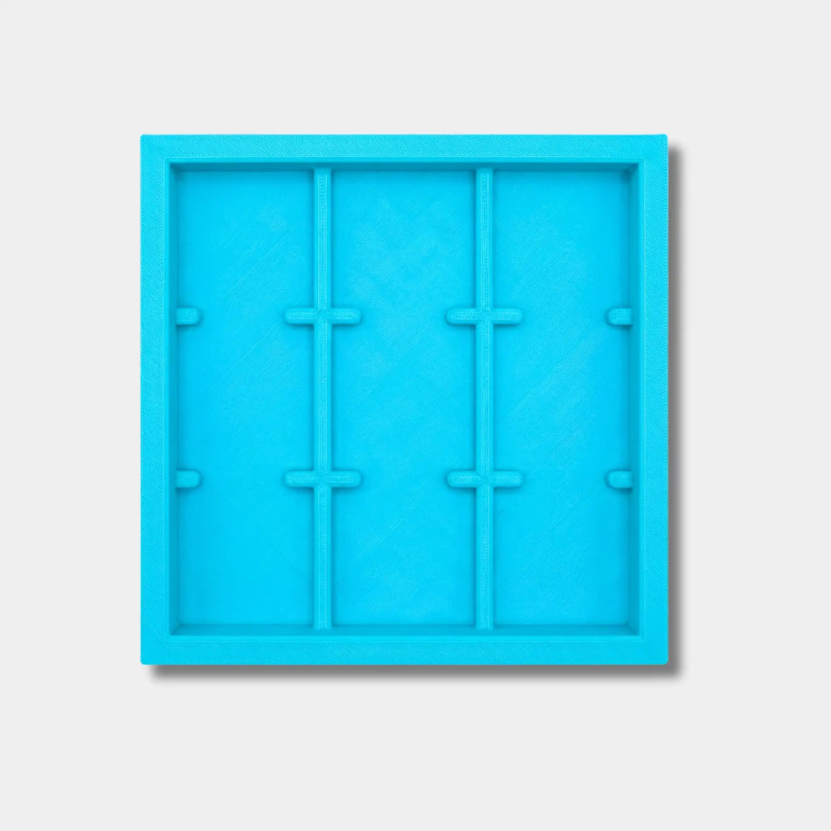 Blaues 3D Coverminder Brett mit Ablagefächern zur Aufbewahrung von Zubehör beim Diamond Painting