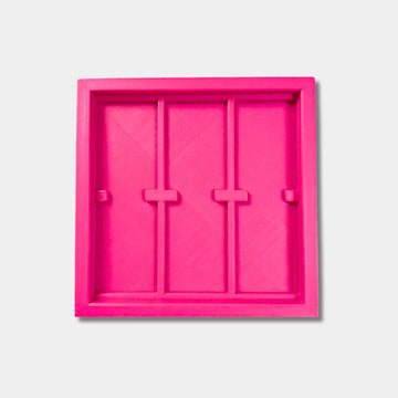 Pinkes 3D Coverminder Brett für die organisierte Aufbewahrung von Diamond Painting Zubehör