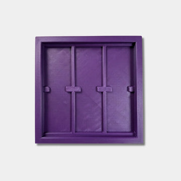 Violettes 3D Coverminder Brett mit Fächern zur stilvollen Aufbewahrung für Diamond Painting Zubehör