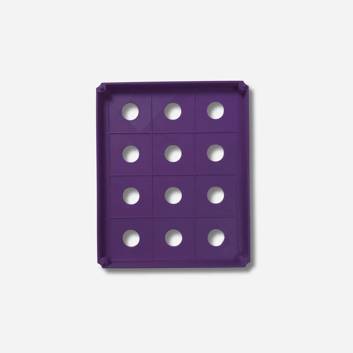 Violette 3D Aufbewahrungsbox für Diamond Painting Coverminder mit zwölf praktischen Ablagefächern