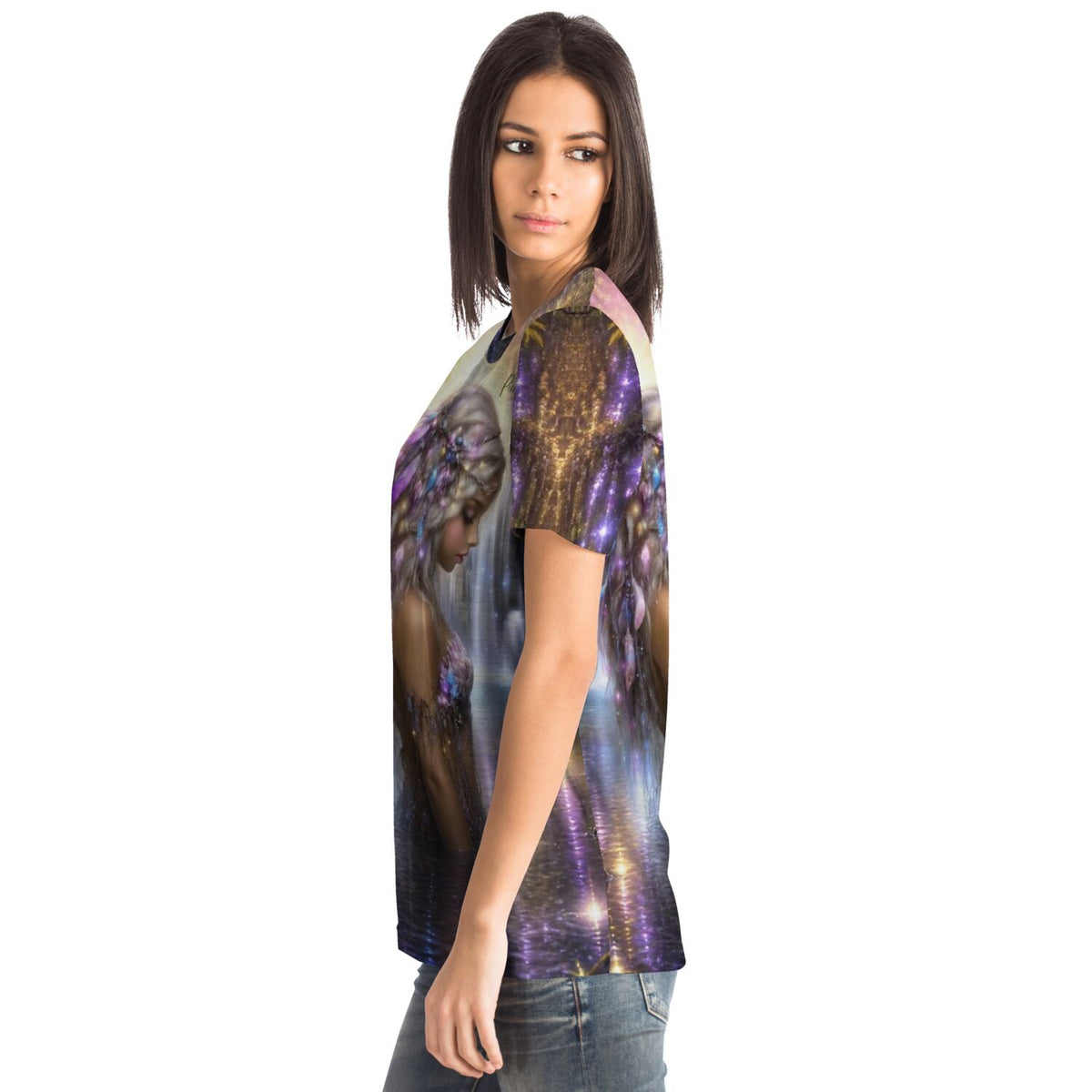 Dreamer T-Shirt Elysias Lied mit magischem Fantasy-Motiv, inspiriert durch Diamond Painting und Malen nach Zahlen Stil