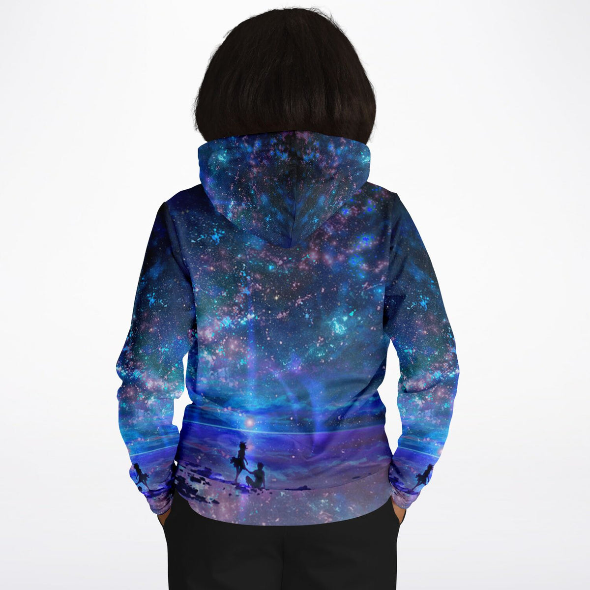Dreamer Hoodie mit Ozean und Universum Motiv, ähnlich faszinierenden Diamond Painting oder Malen nach Zahlen Designs