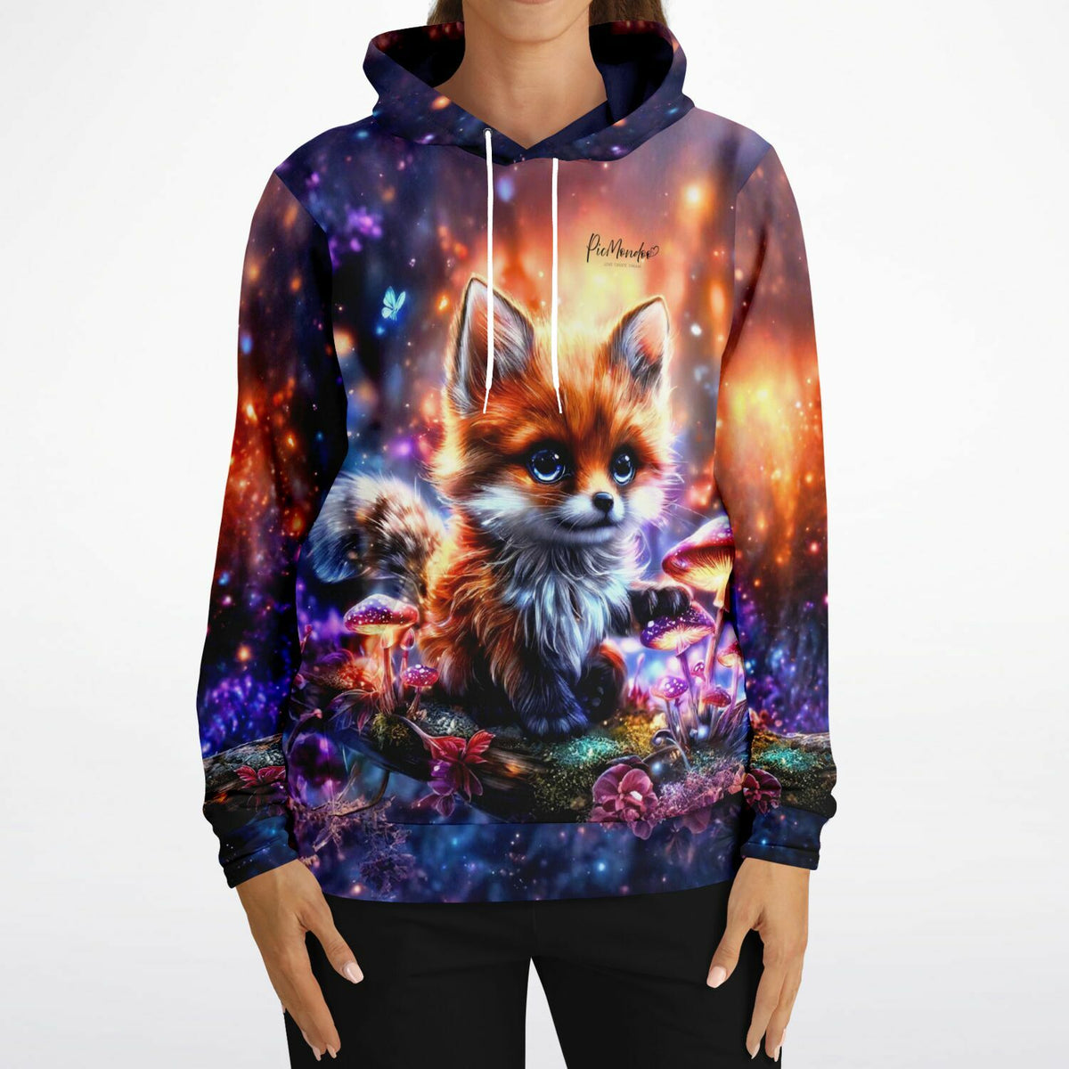 Fynni Dreamer Hoodie mit magischem Fuchs-Motiv, perfekt für Fans von Diamond Painting und Malen nach Zahlen