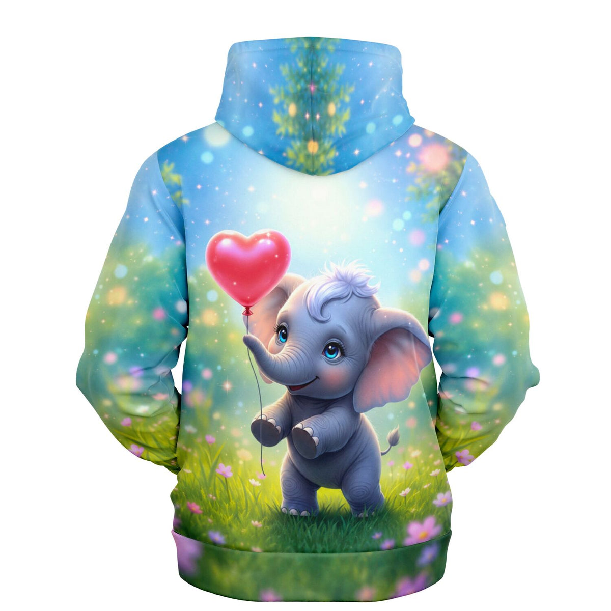 Dreamer Hoodie mit niedlichem Elefanten-Motiv, passend zum verspielten Stil unserer Diamond Painting und Malen nach Zahlen