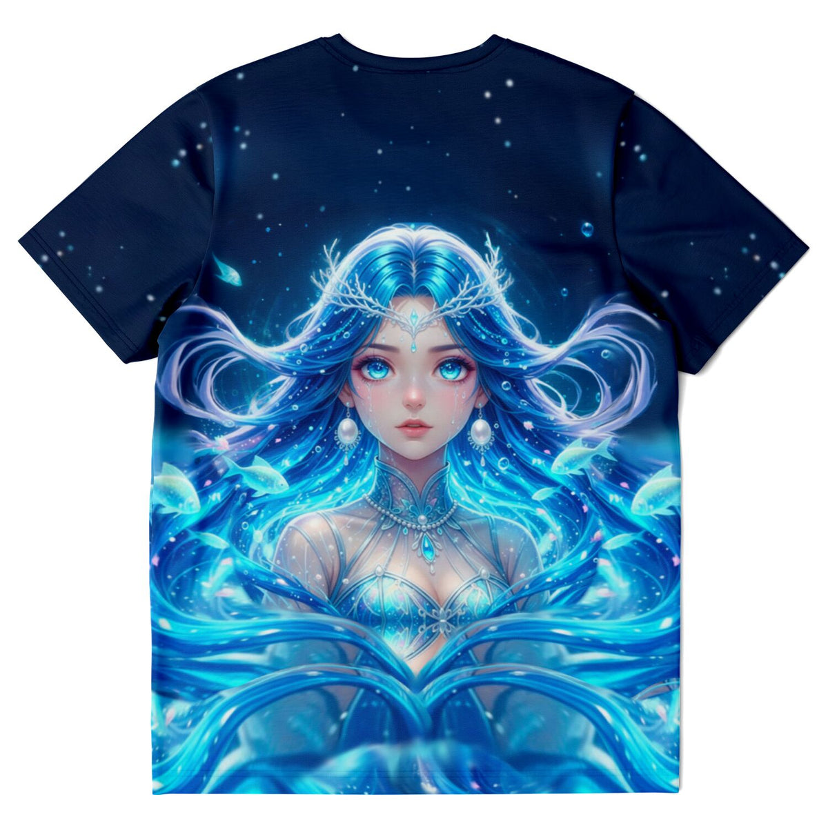T-Shirt mit Nerelya Motiv, inspiriert von Fantasy Kunstwerken wie Diamond Painting und Malen nach Zahlen für Erwachsene.