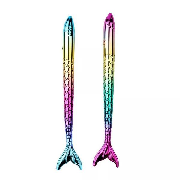 Bunter Diamond Painting Stift im Fisch-Design als ergonomisches Werkzeug für 5D Diamanten Painting