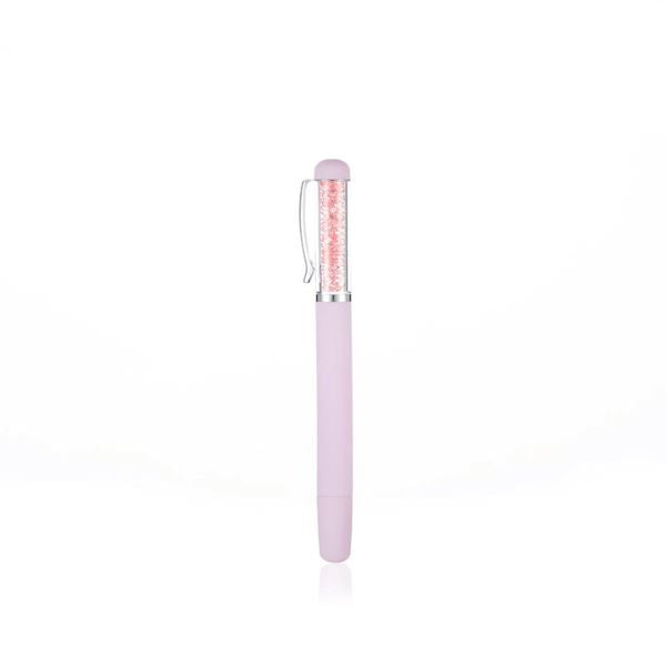 Rosa Diamond Painting Stift mit Glitzerdeckel als praktisches Werkzeug und Zubehör für 5D Diamond Painting